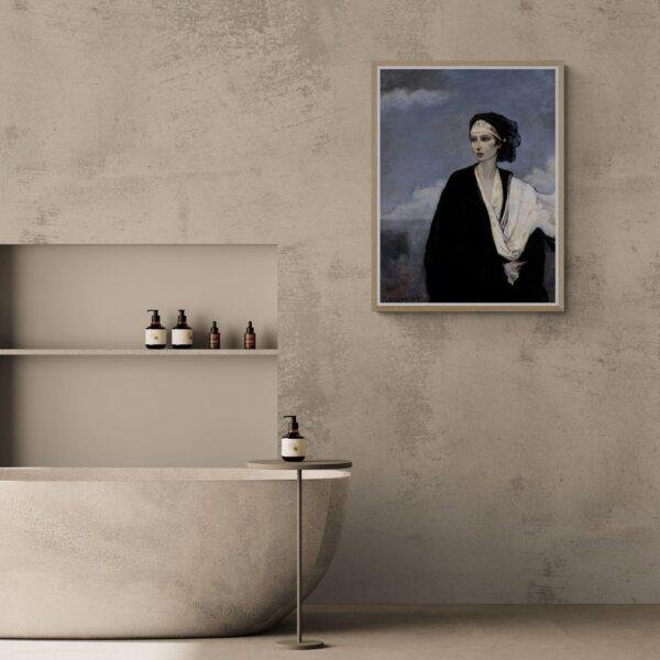 Romaine Brooks – Ida Rubinstein, Female Painter, Lesbian Gift, Art Print