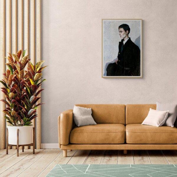 Romaine Brooks – Peter (A Young English Girl), Female Painter, Lesbian Gift, Art Print