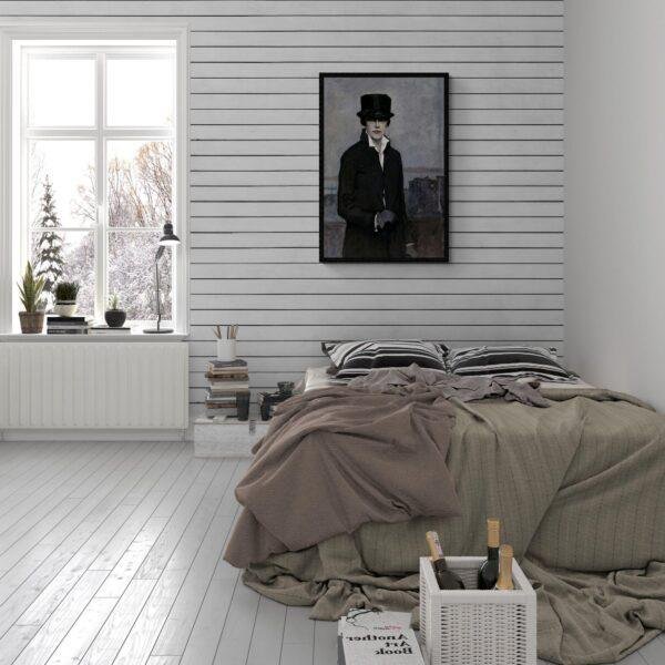 Romaine Brooks – Self-Portrait, Female Painter, Lesbian Gift, Art Print