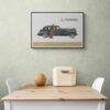 Buick Roadmaster Classic Cars Poster – Vintage Wall Art, Buick Roadmaster Print for Classic Cars Enthusiasts