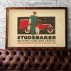 Classic Car Posters | Studebaker Vintage Art Prints for Home Decor | American Heritage Wall Art & Gifts