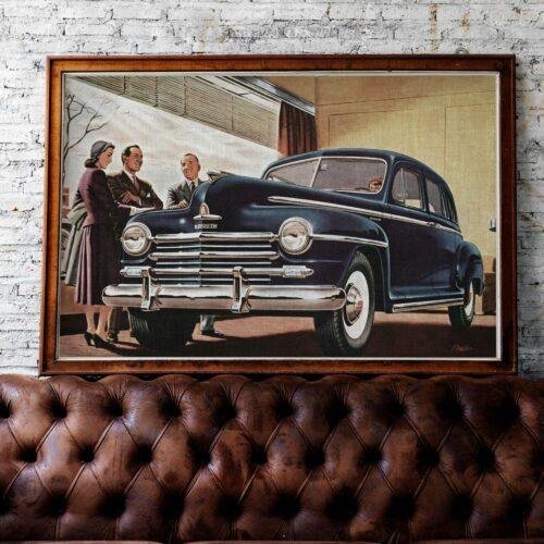 1948 Plymouth Deluxe - Car Poster instant download