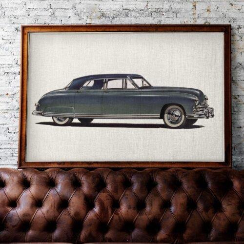 1949 Kaiser Virginian - Car Poster instant download