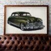 1949 Kaiser Deluxe - Car Poster instant download