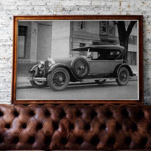 Duesenberg Motor Car  - Vintage Car Poster