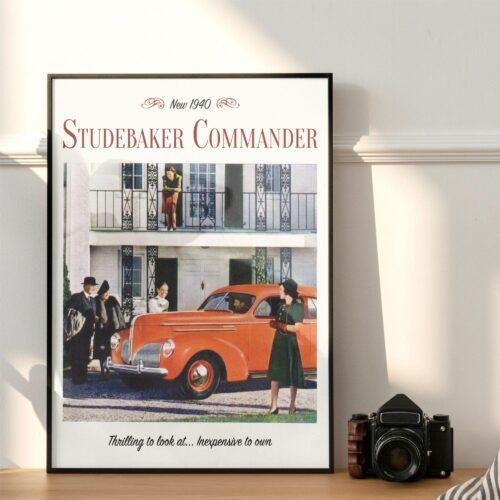 Studebaker Commander - Car Enthusiast Gifts