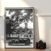 1929 Cord Sedan for five - Car Poster instant download