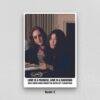 John Lennon and Yoko Ono Motivational Quote Wall Art – Monday Motivation Poster, Iconic Peace Activist Print, Inspirational Decor