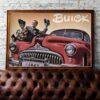 Vintage Car Poster - Buick 1947 Lineup Wall Art, Classic Automobile Print for Car Enthusiasts & Vintage Decor Gift