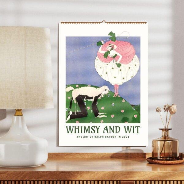 Ralph Barton Wall Calendar – American Cartoonist Art, Caricature Drawing, Cartoon Humor Illustration, Collectible Gift