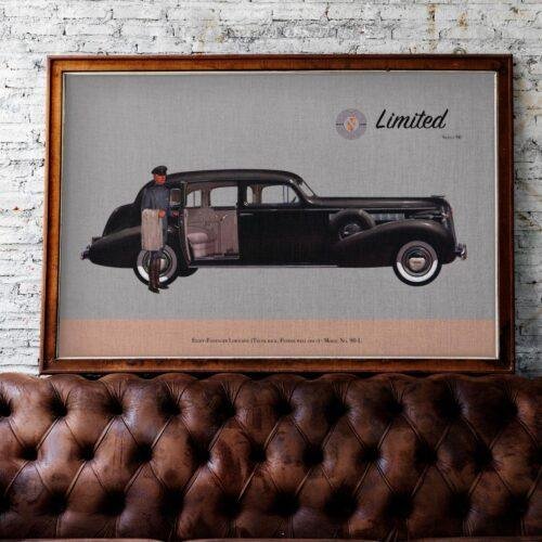 Buick Limited Classic Cars Poster – Vintage Wall Art, Buick Limited Print for Classic Cars Enthusiasts