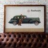Buick Roadmaster Classic Cars Poster – Vintage Wall Art, Buick Roadmaster Print for Classic Cars Enthusiasts