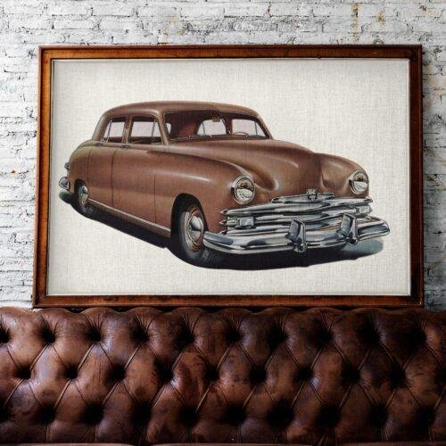 1949 Kaiser Special Sedan - Car Poster instant download