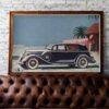 1935 Lincoln The Five Passenger Two Window Sedan - Car Poster instant download