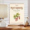 Victorian Garden Wall Calendar - Antique Fruit & Vegetable Art