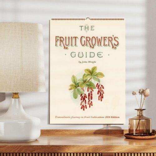 Victorian Garden Wall Calendar - Antique Fruit & Vegetable Art