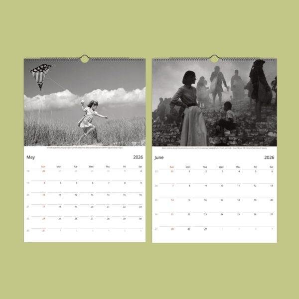 Toni Frissell Wall Calendar – Fashion Photography, Frida Kahlo photo, Vogue Fashion