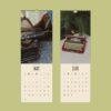 Literary Calendar – Typing Machines From The Past, Gifts For Authors, Semi-Glossy Paper