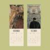 Italy Wall Calendar Slimline – La Dolce Vita, Tuscany, Amalfi Coast, Vineyard Art Print