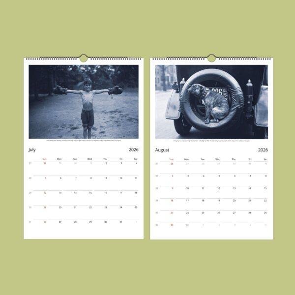Timeless Laughter Wall Calendar – Roaring 20's, Great Gatsby, Funny Gift, Unique Teacher Gift