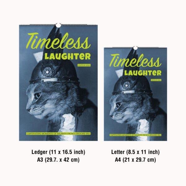 Timeless Laughter Wall Calendar – Roaring 20's, Great Gatsby, Funny Gift, Unique Teacher Gift