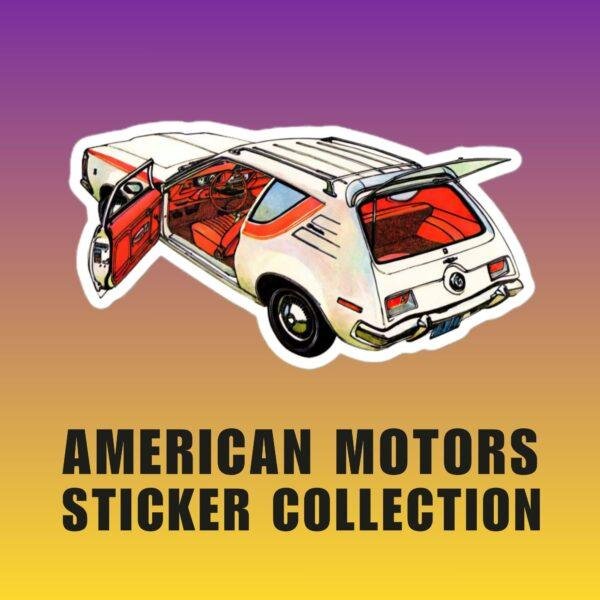 AMC Gremlin Sticker: Classic American Motors Car Kiss-Cut Sticker