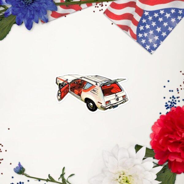 AMC Gremlin Sticker: Classic American Motors Car Kiss-Cut Sticker