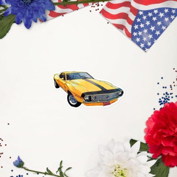 AMC Javelin SST Sticker: Classic American Muscle Car Kiss-Cut Sticker