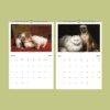 Whimsical Cat Art Calendar - Renaissance & Victorian Style, Monthly Planner