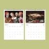 Whimsical Cat Art Calendar - Renaissance & Victorian Style, Monthly Planner