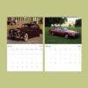 Jaguar Classic Sports Car Wall Calendar - Vintage Models, Semi-Glossy Paper