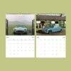 Jaguar Classic Sports Car Wall Calendar - Vintage Models, Semi-Glossy Paper