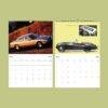 Jaguar Classic Sports Car Wall Calendar - Vintage Models, Semi-Glossy Paper