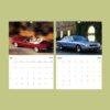 Jaguar Classic Sports Car Wall Calendar - Vintage Models, Semi-Glossy Paper