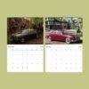Jaguar Classic Sports Car Wall Calendar - Vintage Models, Semi-Glossy Paper