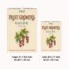 Victorian Garden Wall Calendar - Antique Fruit & Vegetable Art