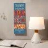 Amish Wall Calendar Slimline – Patchwork, Kantha, Mennonite, Textile Art Print