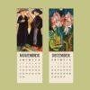 Ernst L Kirchner Wall Calendar Slimeline – Expressionism Art, Famous Painting, German Artist