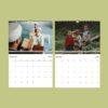 Gender Equality Wall Calendar – Human Rights, Autism Awareness, Special Education, Diversity, Inclusion, Sympathy Gift Idea