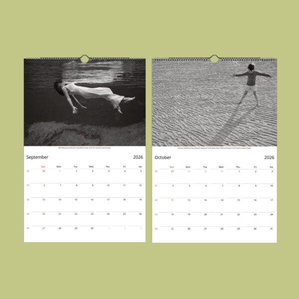 Toni Frissell Wall Calendar – Fashion Photography, Frida Kahlo photo, Vogue Fashion