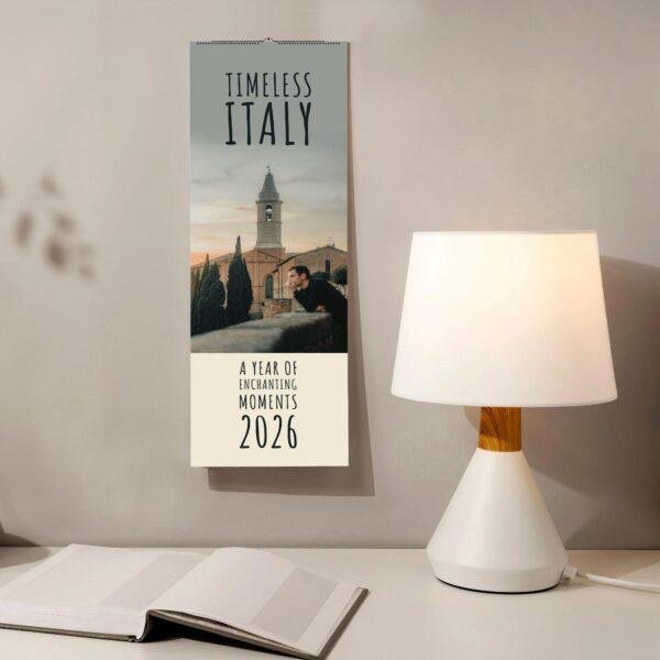 Italy Wall Calendar Slimline – La Dolce Vita, Tuscany, Amalfi Coast, Vineyard Art Print
