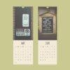 Graffiti Wall Calendar Slimline – Banksy Design, Spray Paint, Urban Street Prints
