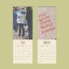 Graffiti Wall Calendar Slimline – Banksy Design, Spray Paint, Urban Street Prints