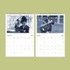 Timeless Laughter Wall Calendar – Roaring 20's, Great Gatsby, Funny Gift, Unique Teacher Gift