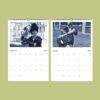 Timeless Laughter Wall Calendar – Roaring 20's, Great Gatsby, Funny Gift, Unique Teacher Gift