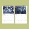 Timeless Laughter Wall Calendar – Roaring 20's, Great Gatsby, Funny Gift, Unique Teacher Gift