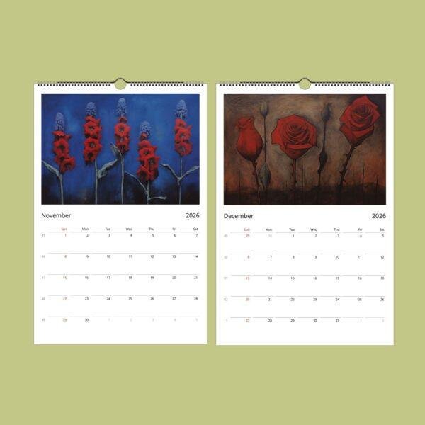 Rufino Tamayo Wall Calendar – Mexican Artist, Abstract Art, Surreal Painting, Flower Artwork, Gift for Painter