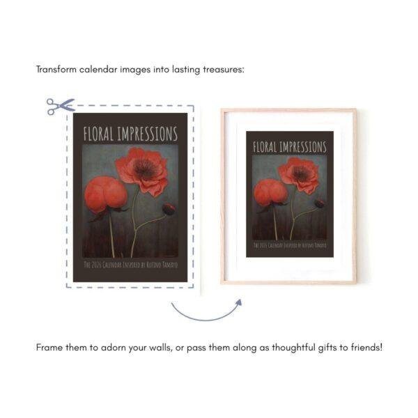 Rufino Tamayo Wall Calendar – Abstract Art by Mexican Artist, Modern Wall Calendar, Flower Artwork