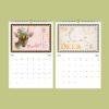 Vintage Postage Stamp Wall Calendar: Artistic Home Decor