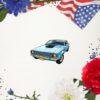 AMC Hornet Sticker: Classic American Motors Kiss-Cut Sticker